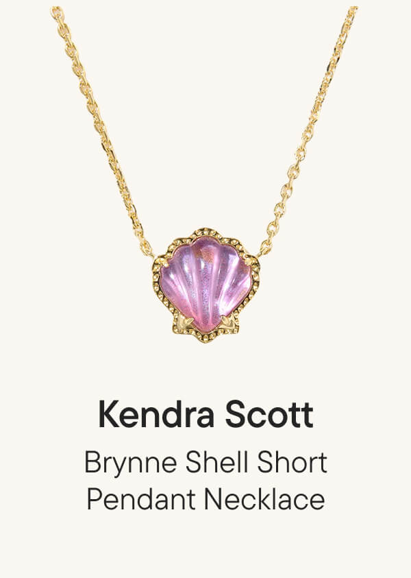 Brynne Shell Short Pendant Necklace
