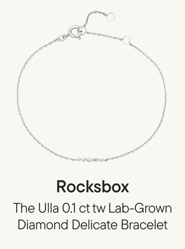 The Ulla 0.1 ct tw Lab-Grown Diamond Delicate Bracelet