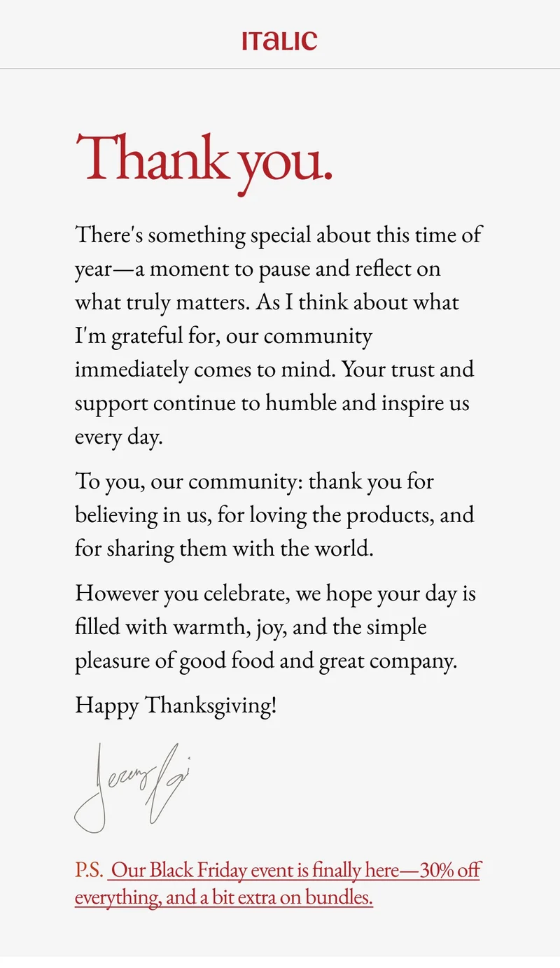 Thank You.