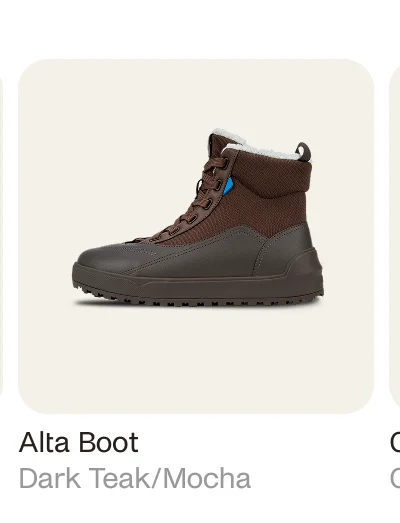 Alta Boot Dark Teak/Mocha
