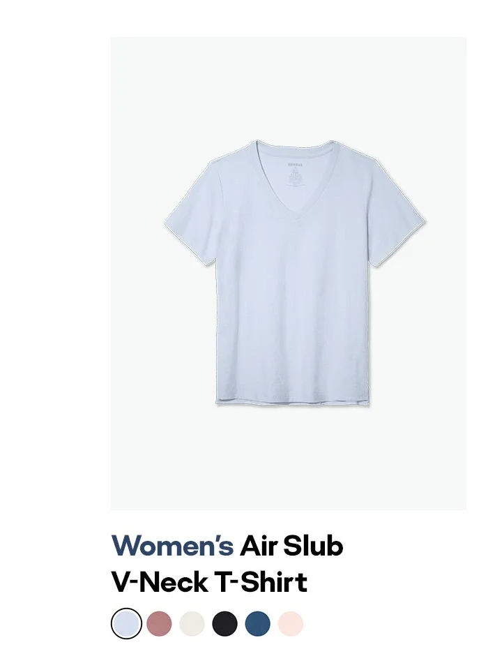 Women's Air Slub V-Neck T-Shirt