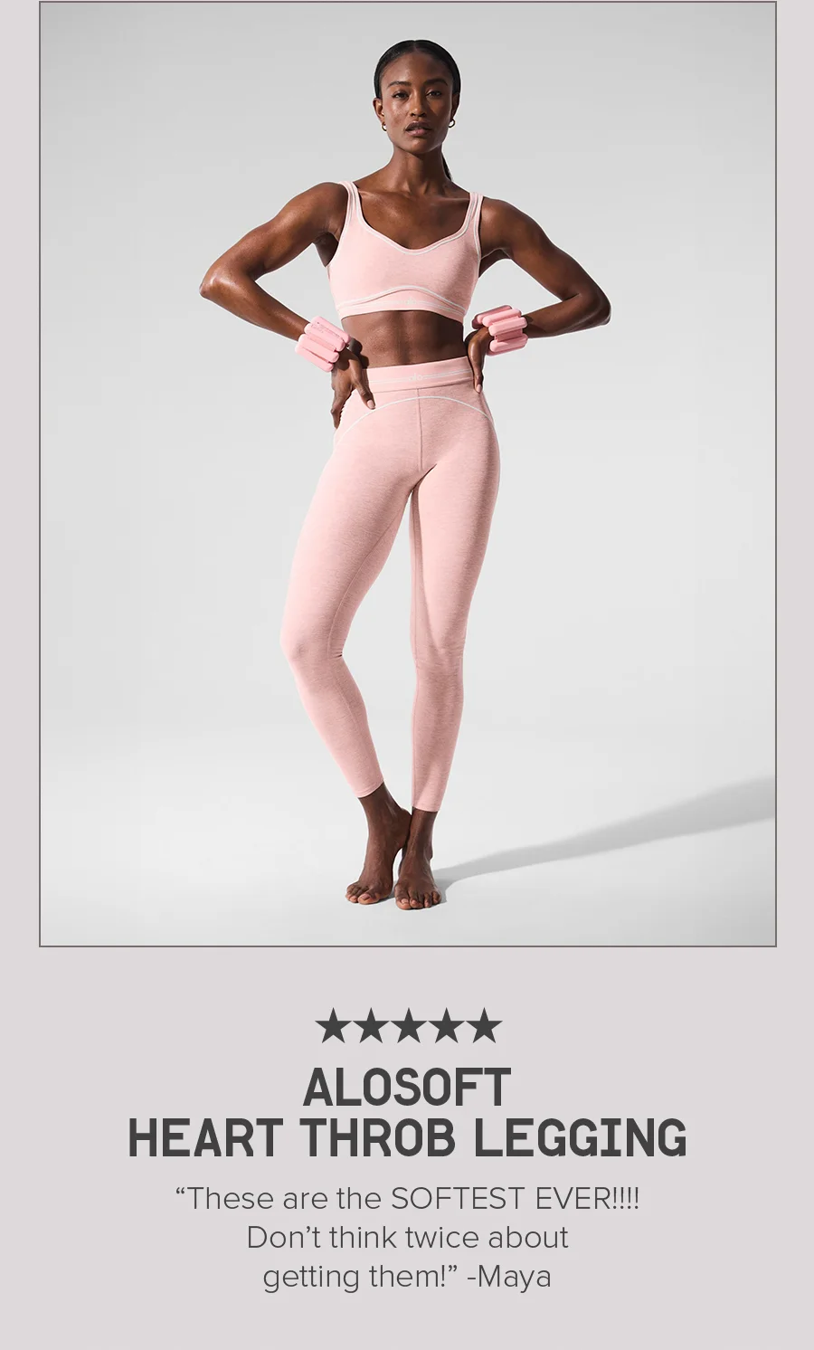 ALOSOFT HEART THROB LEGGING These are the SOFTEST EVER!!! Don't think twice about getting them! - Maya