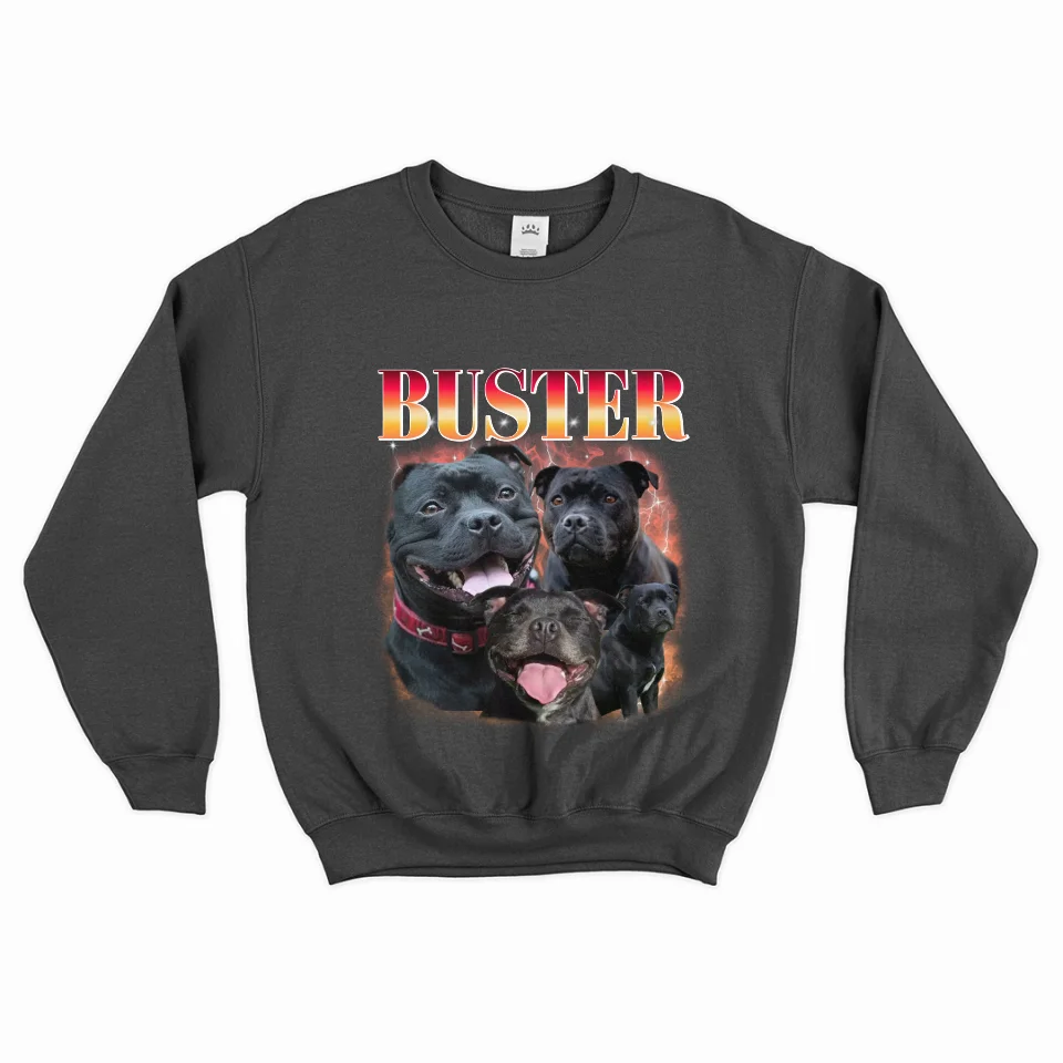 Vintage Pet Face Sweatshirt