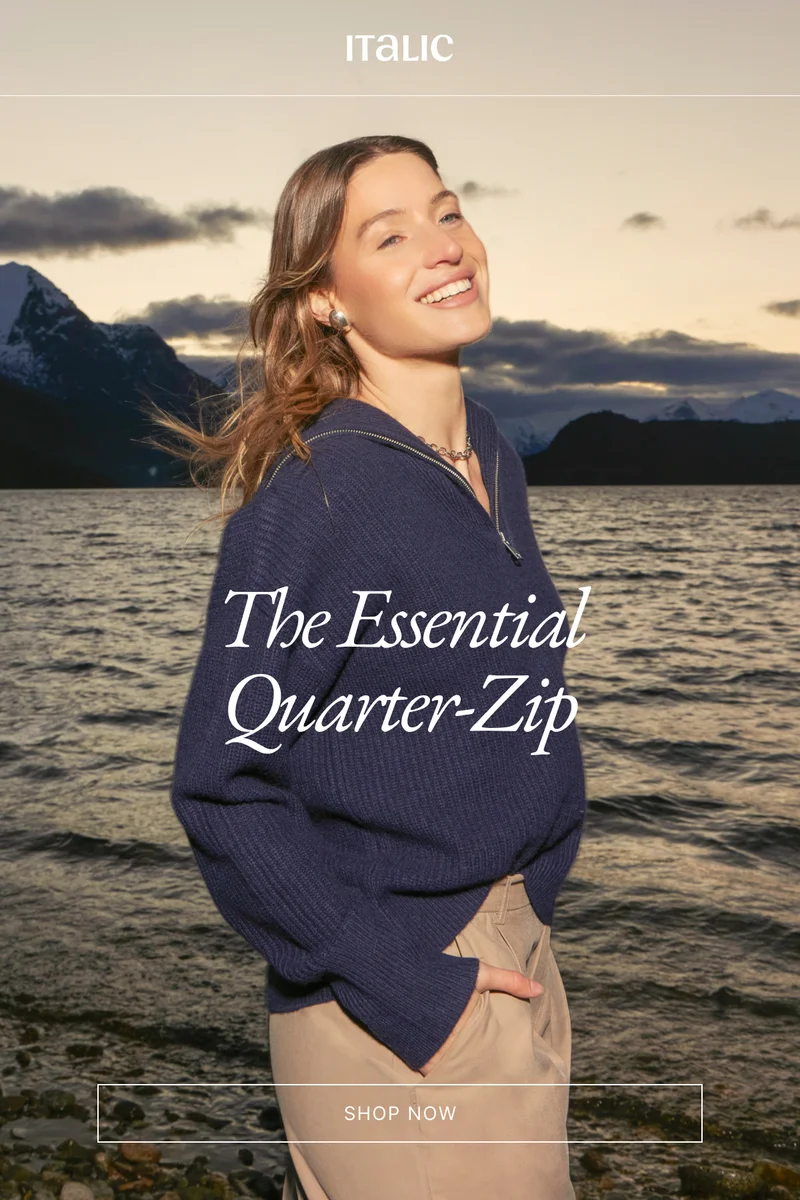 The Essential Quarter-zip