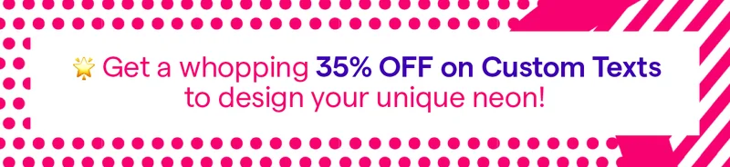 35% OFF CUSTOM TEXT