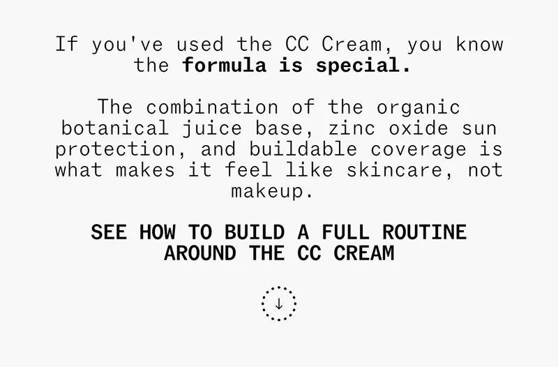 CC CREAM ZINC SPF 30