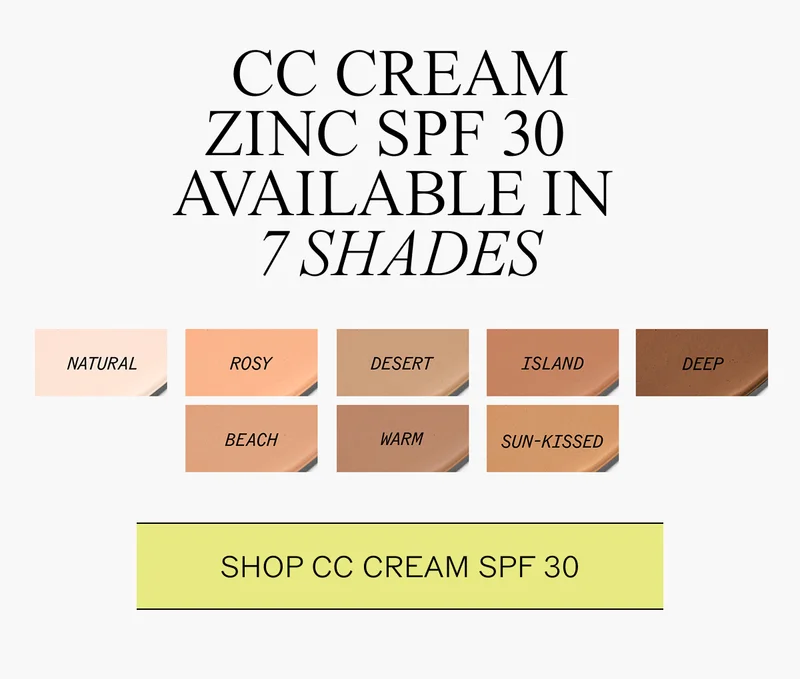 CC CREAM ZINC SPF 30