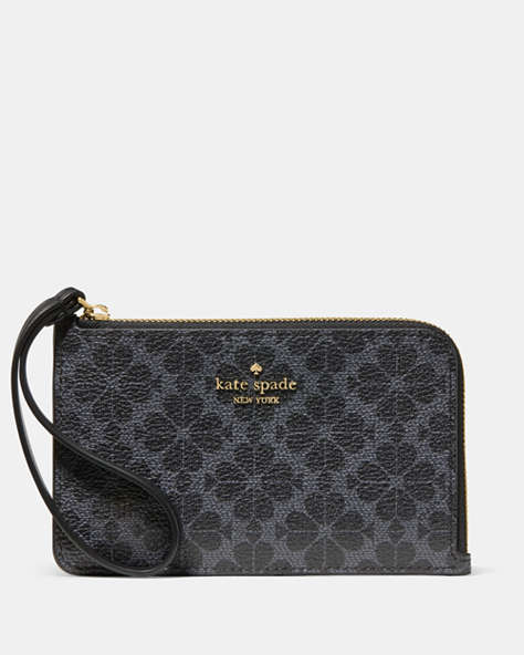 Lucy Spade Flower Small Card Holder Wristlet