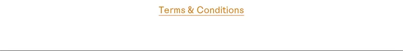 Terms & Conditions