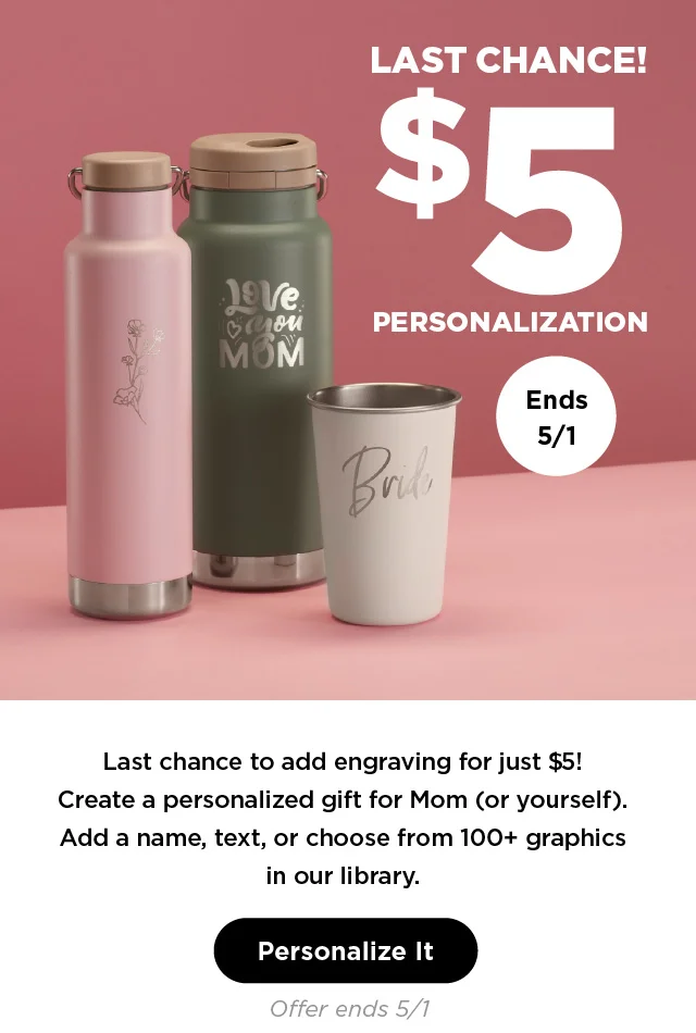 $5 Personalization
