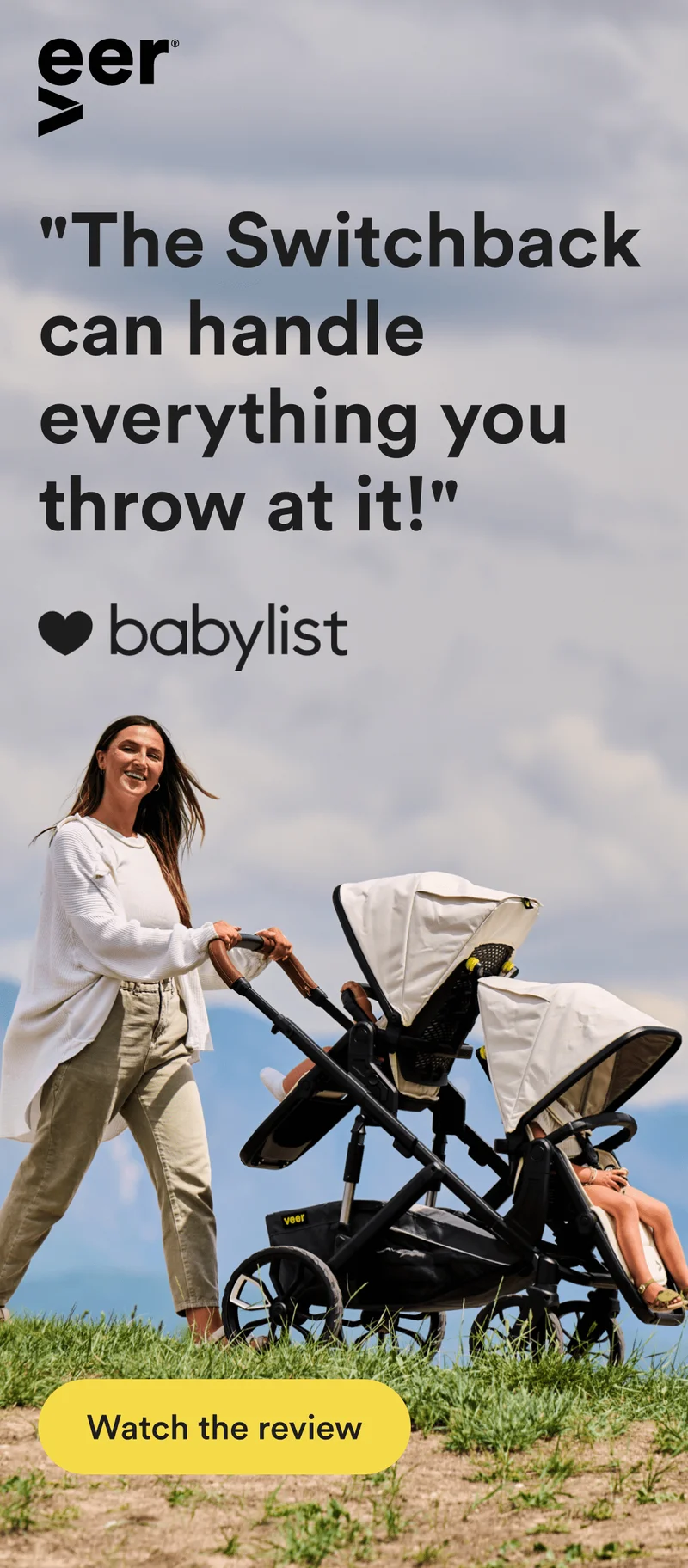 "The Switchback can handle everything you throw at it!" - babylist - Watch the review
