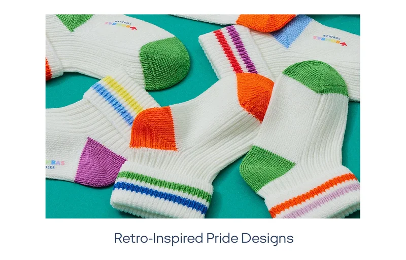 Retro-Inspired Pride Designs