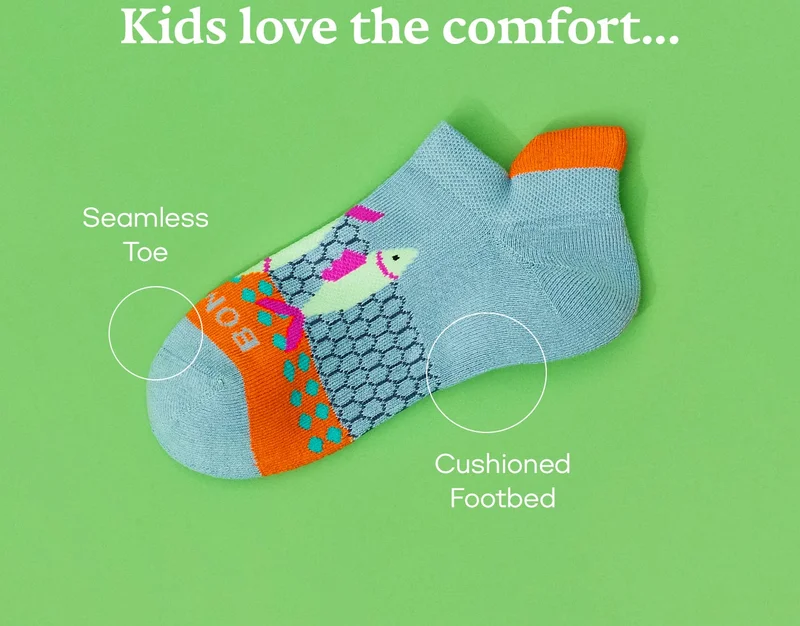 Kids love the comfort...