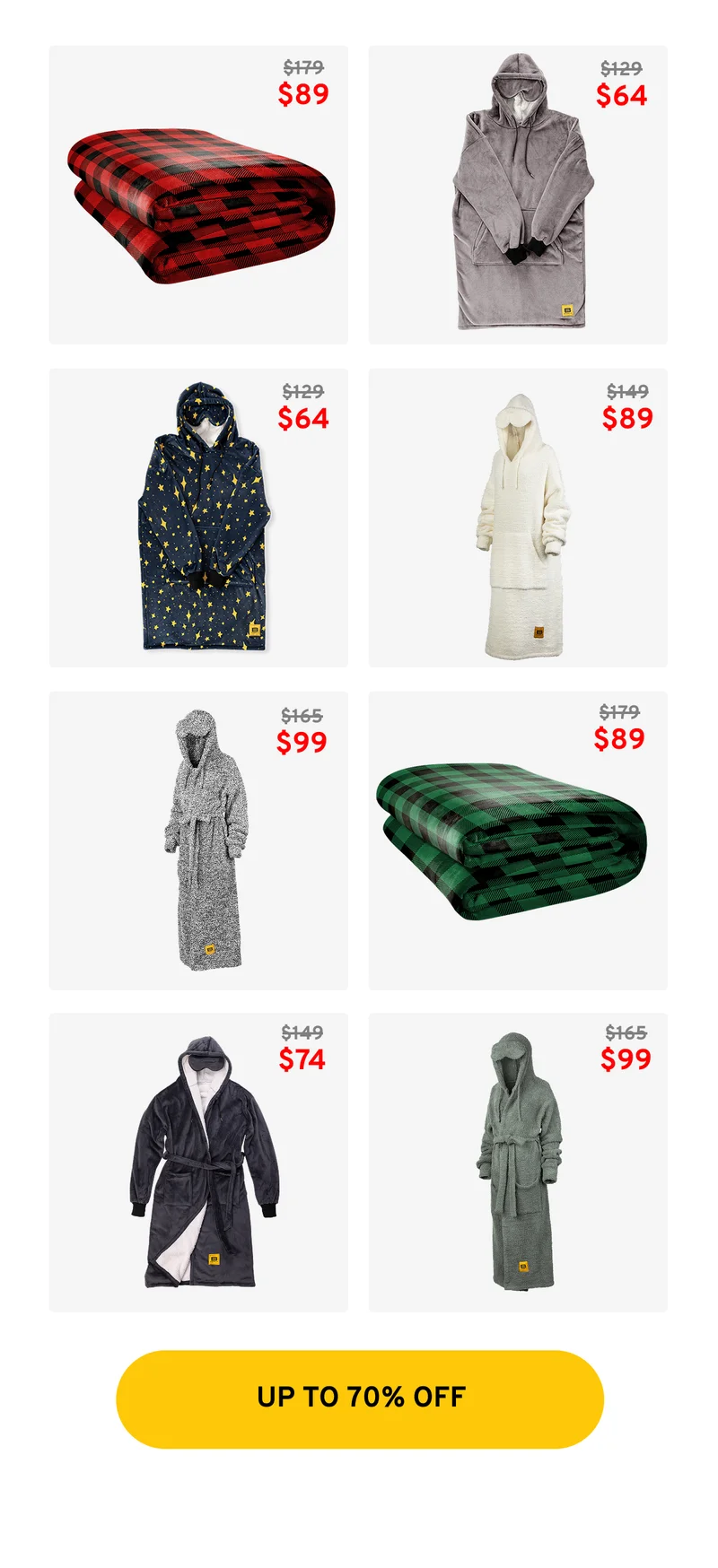Up to 70% off