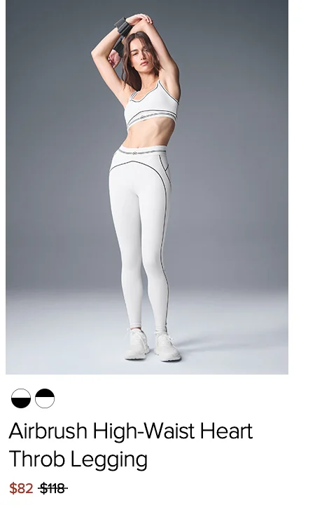Airbrush High-Waist Heart Throb Legging