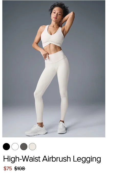High-Waist Airbrush Legging