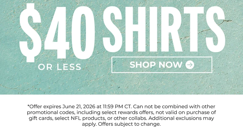 SHOP $40 OR LESS COLLARED SHIRTS