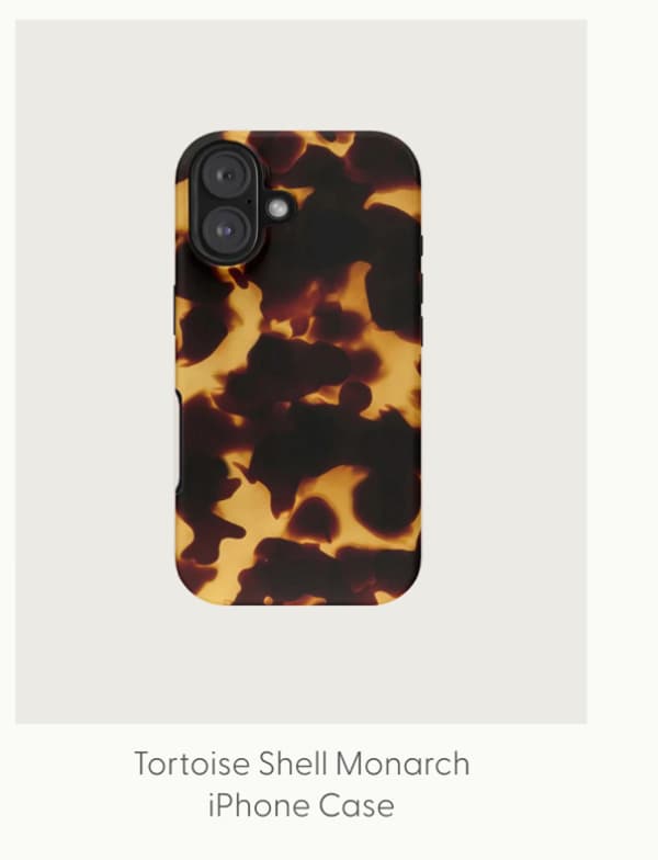 Tortoise Shell | Monarch iPhone Case