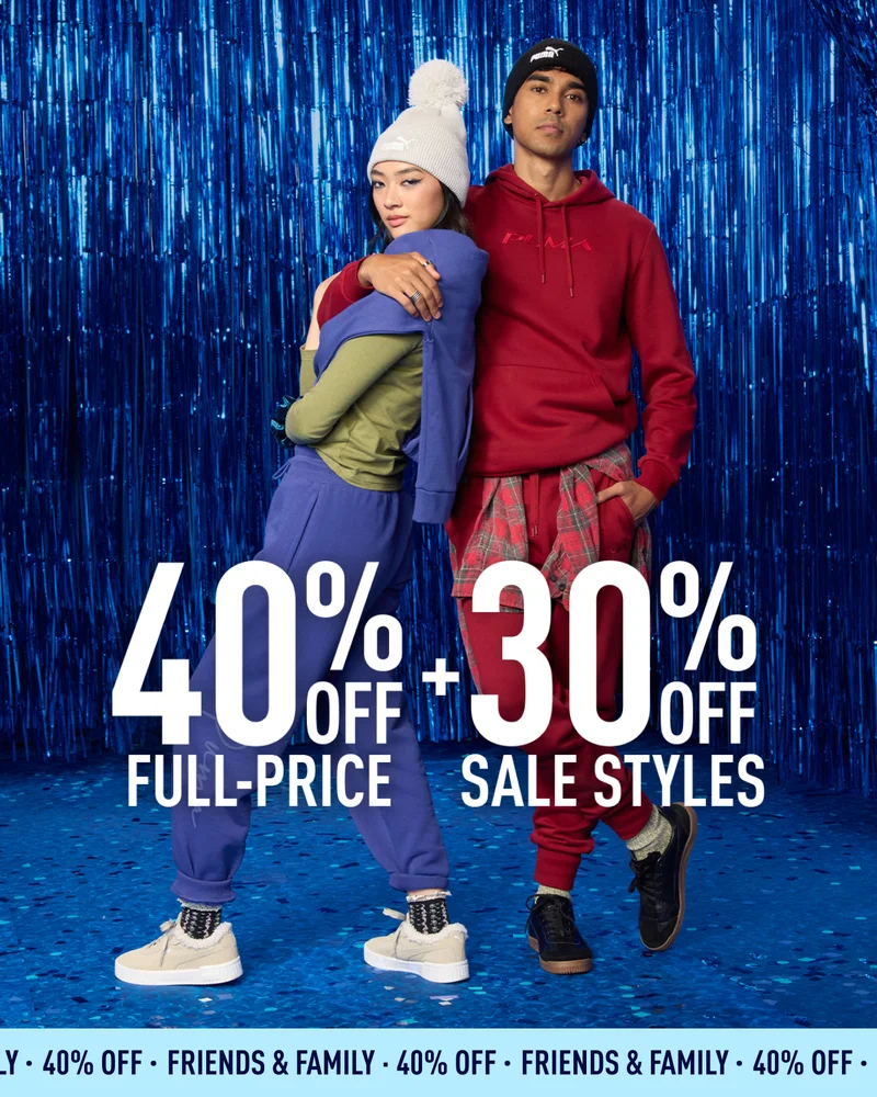 40% OFF FULL PRICE + 30% OFF SALE STYLES