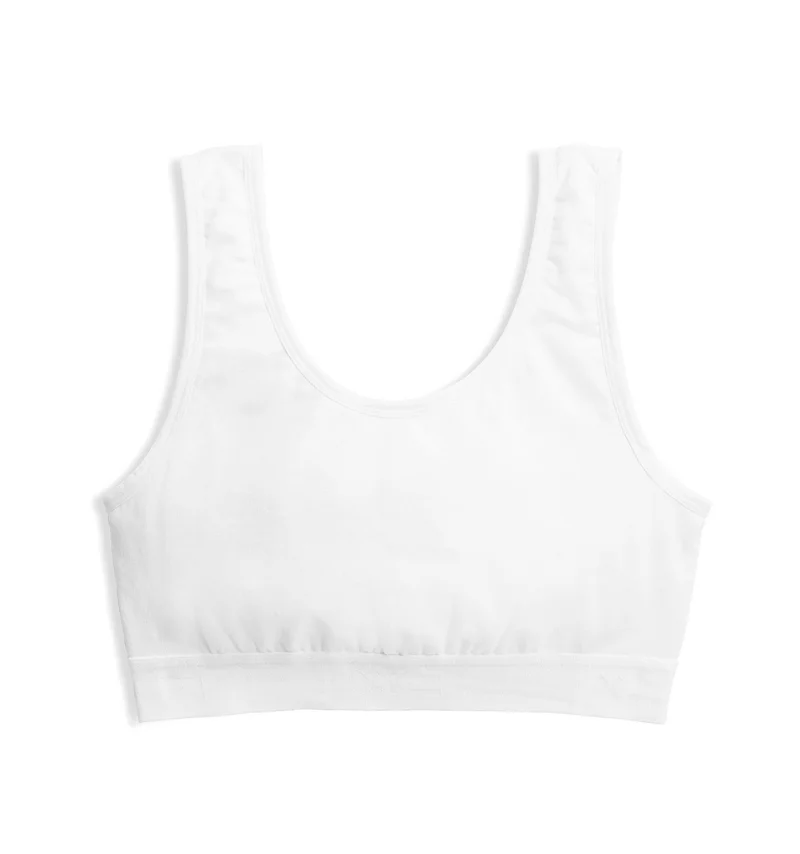 Image of Essentials Soft Bra - X= White