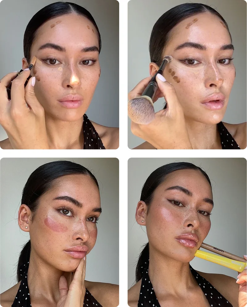 glazing mist blending hack