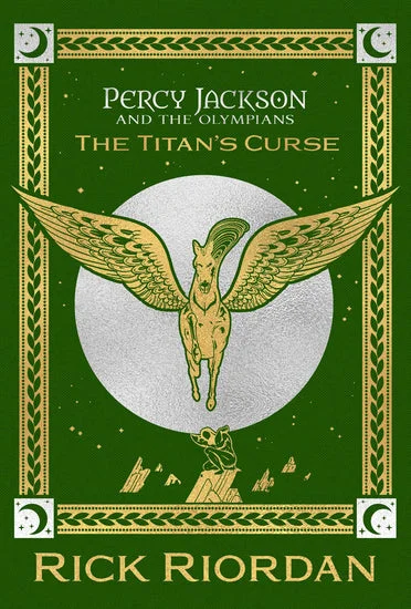 Book | The Titan's Curse Deluxe Collector's Edition (Percy Jackson and the Olympians Series #3) By Rick Riordan.