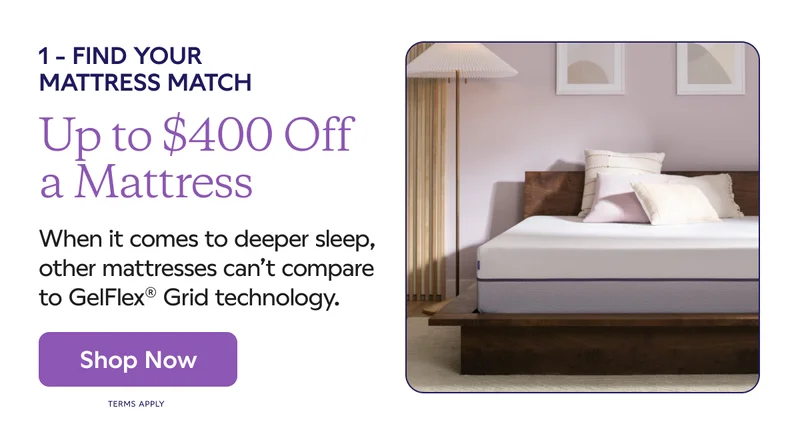 Up to $400 Off a Mattress. Shop Now