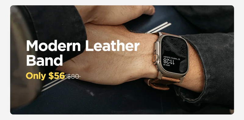 Modern Leather Band