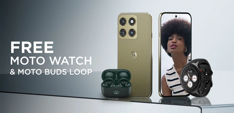 Free moto watch and moto buds loop
