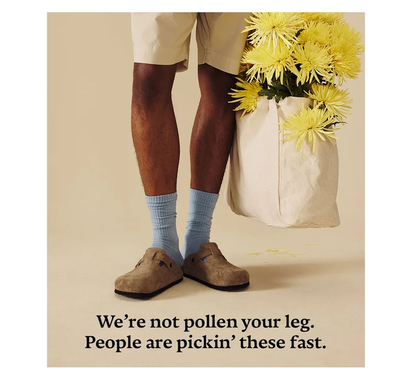 We're not pollen your leg. People are pickin' these fast.