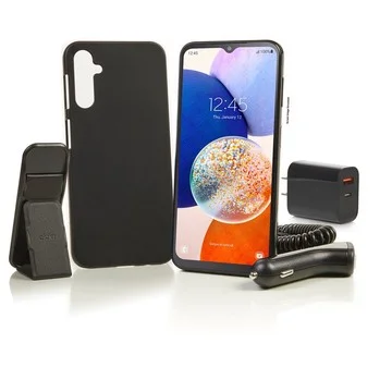 Tracfone 6.6" Samsung Galaxy A14 5G, 1500 Talk/Text/Data w/ Accessories