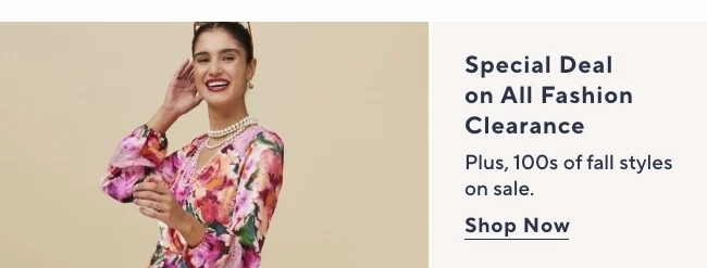 fashion clearance