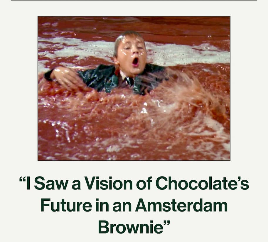 I Saw a Vision of Chocolate's Future in an Amsterdam Brownie