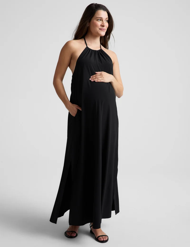 Image of Go With The Flow Halter Dress