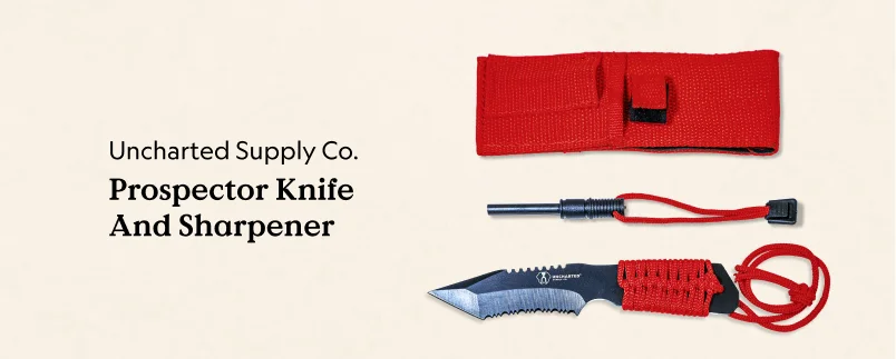 Prospector Knife and Sharpener