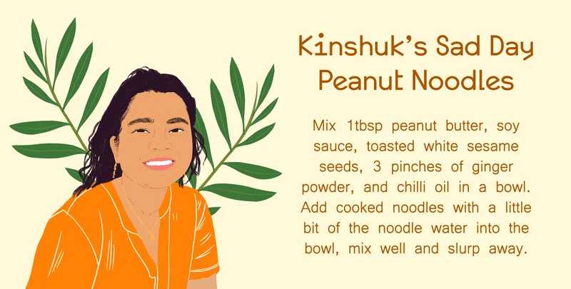 Kinshuk's Sad Day Peanut Noodles