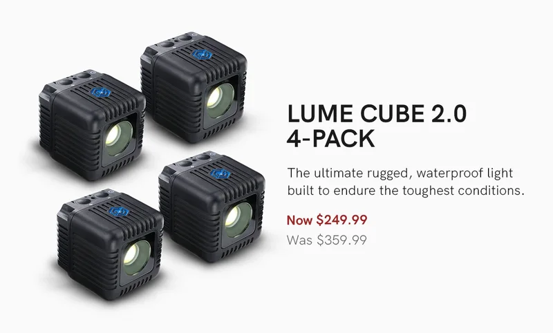 Lume Cube 2.0 4-Pack