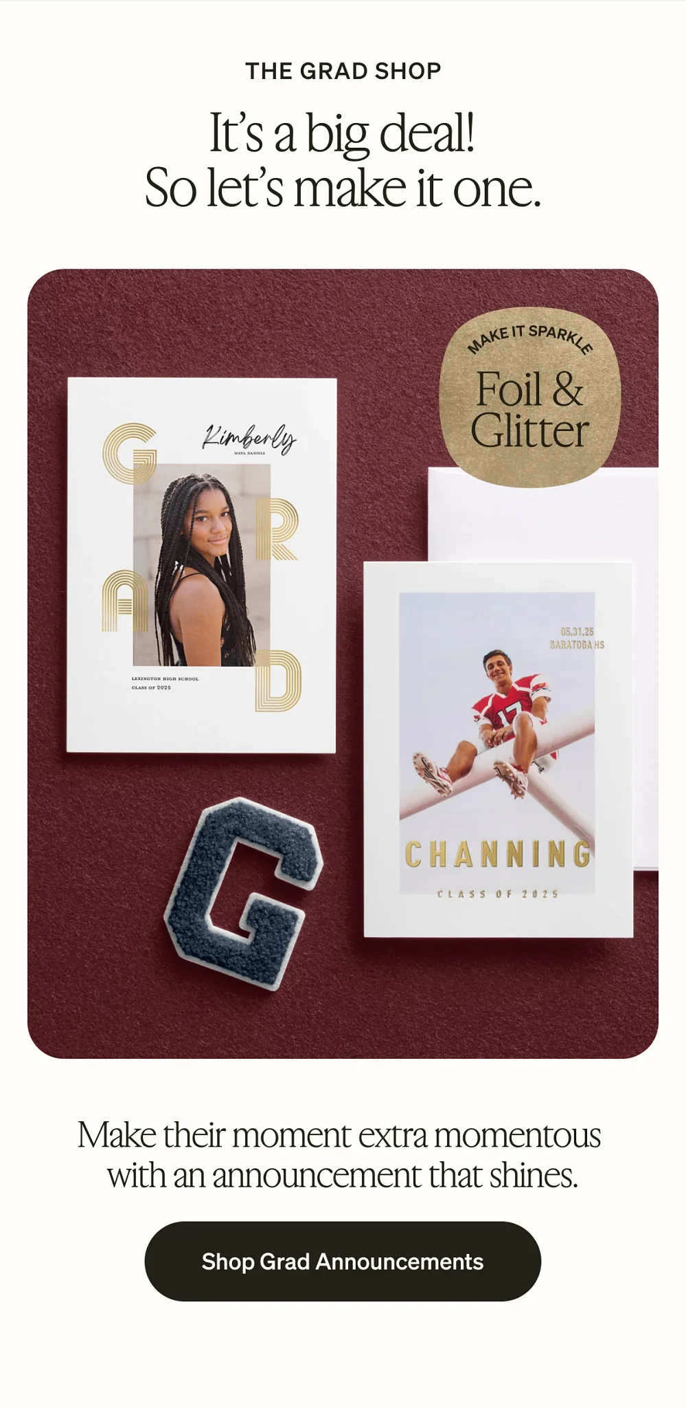 40% Off + free shipping on orders $49+
