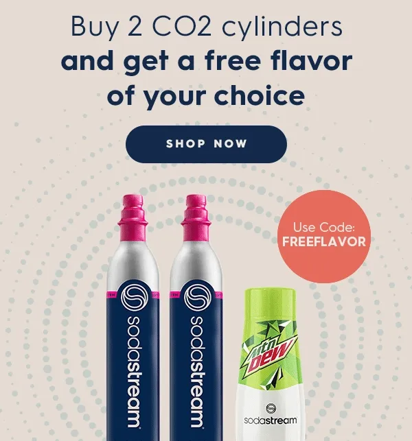 FREE Flavor when you buy 2 CO2 cylinders FREE Flavor when you buy 2 CO2 cylinders