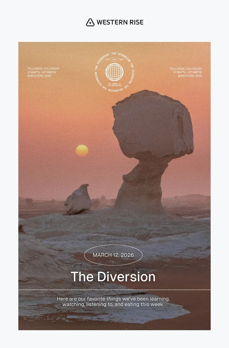 The Diversion: March 12, 2026