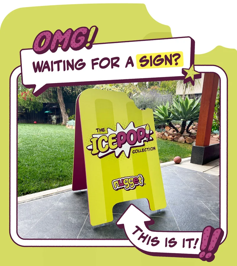 OMG! Waiting For a Sign? This Is It!