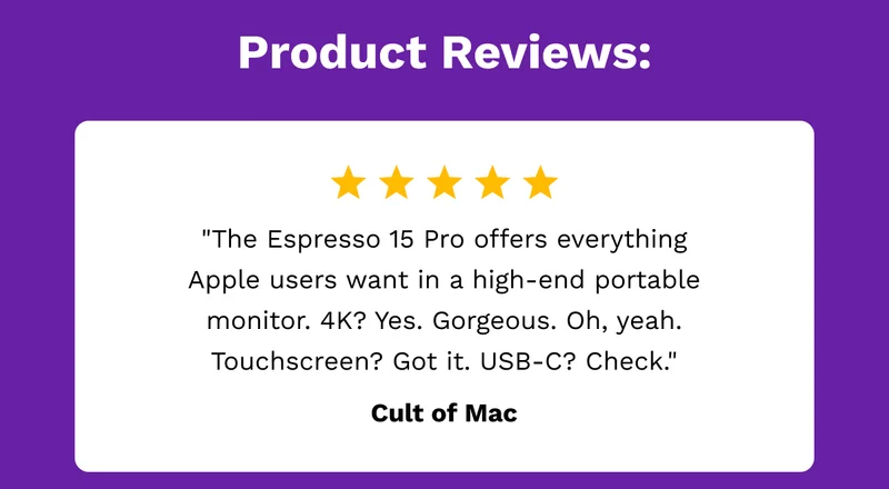 Product Reviews
