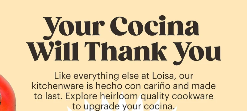 Your cocina will thank you- shop kitchenware