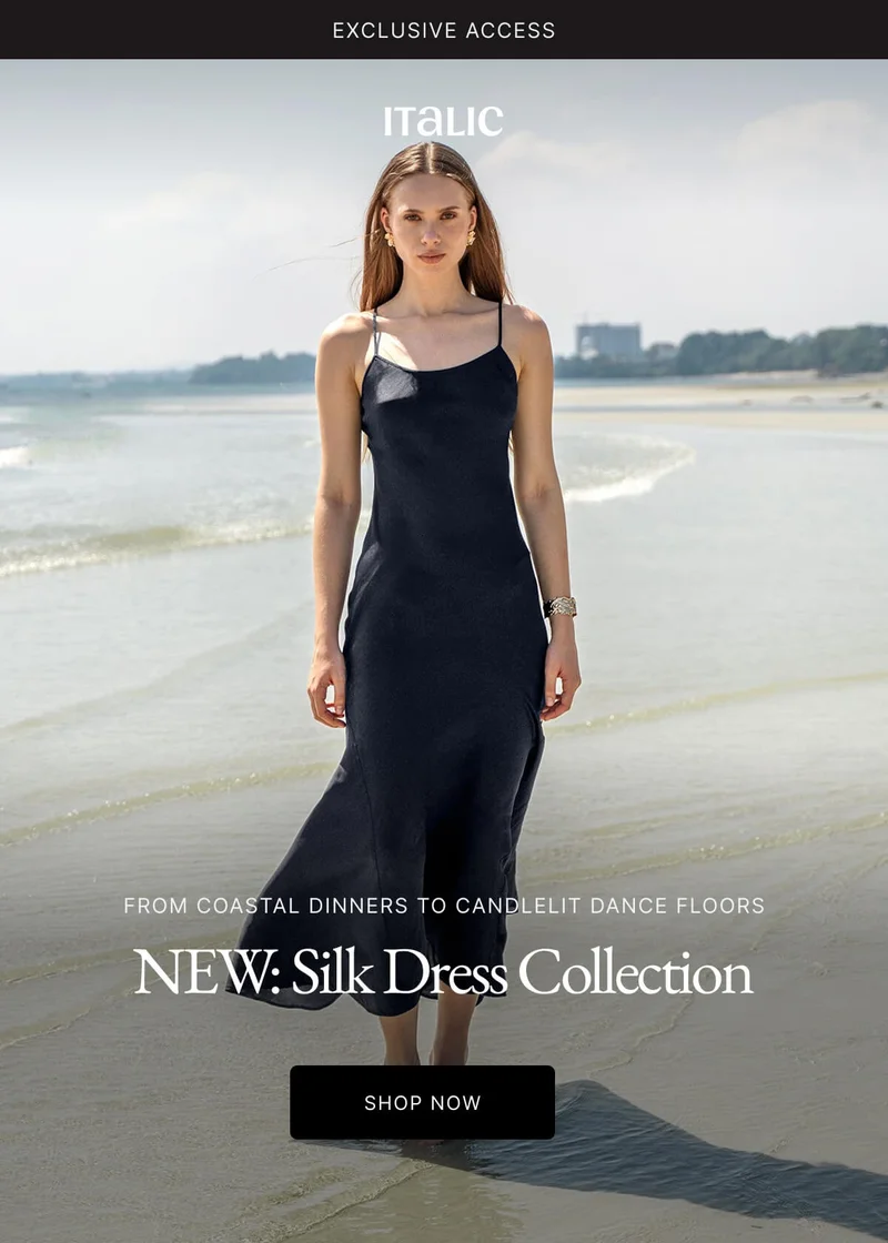 Welcome to Italic | Life is the luxury | Harper & Marlowe Coming Soon |  The Silk You've Been Waiting For GET EARLY ACCESS