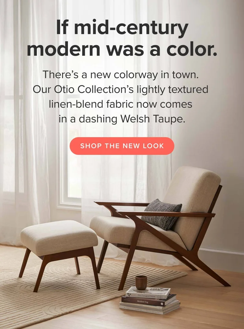 If mid-century modern was a color.