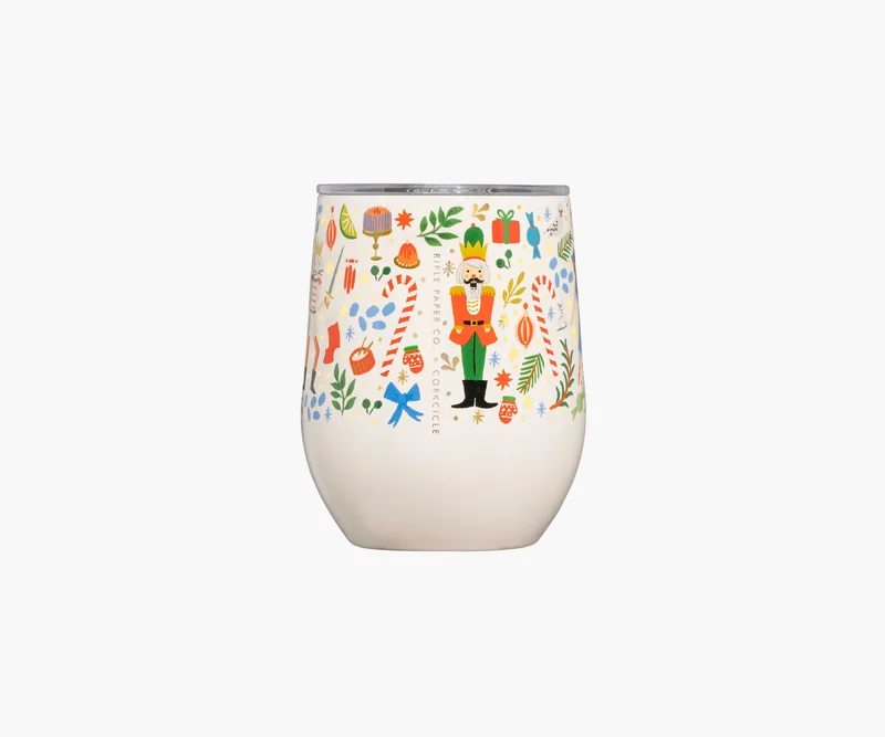 Image of Stemless Wine Cup - Nutcracker