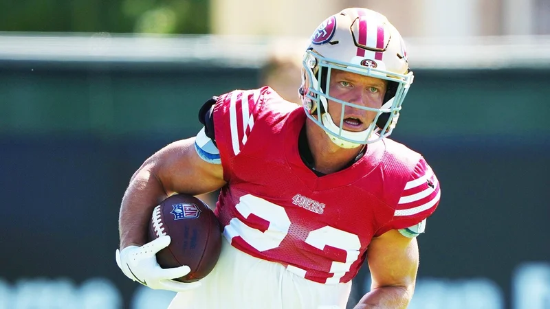 McCaffrey 'fast and strong' as ever at 49ers camp