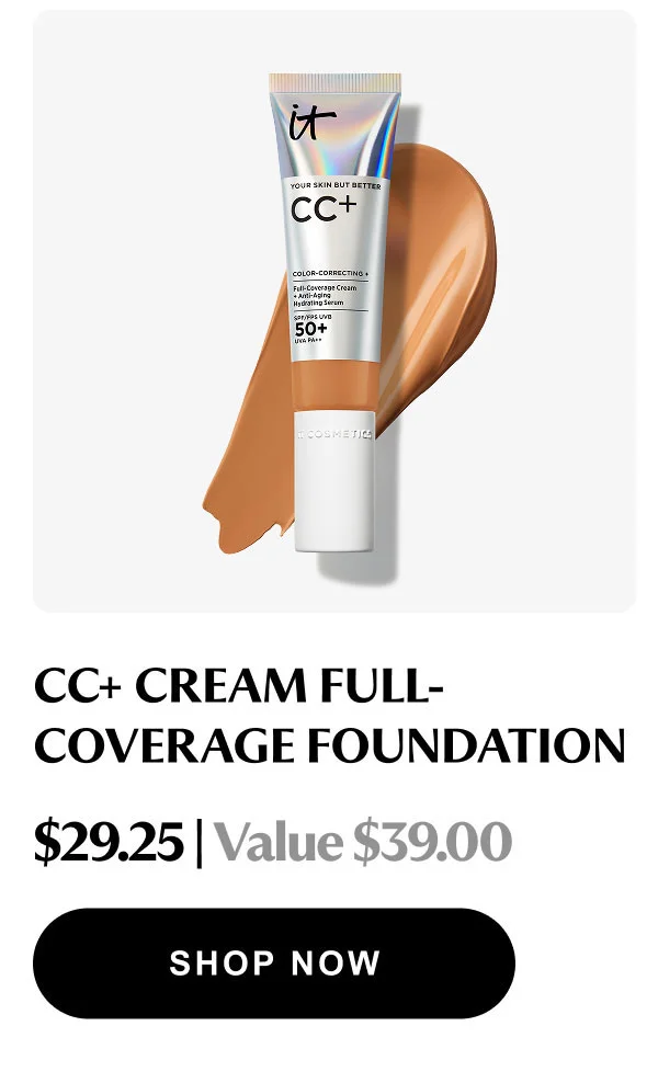 CC+ CREAM FULL-COVERAGE FOUNDATION