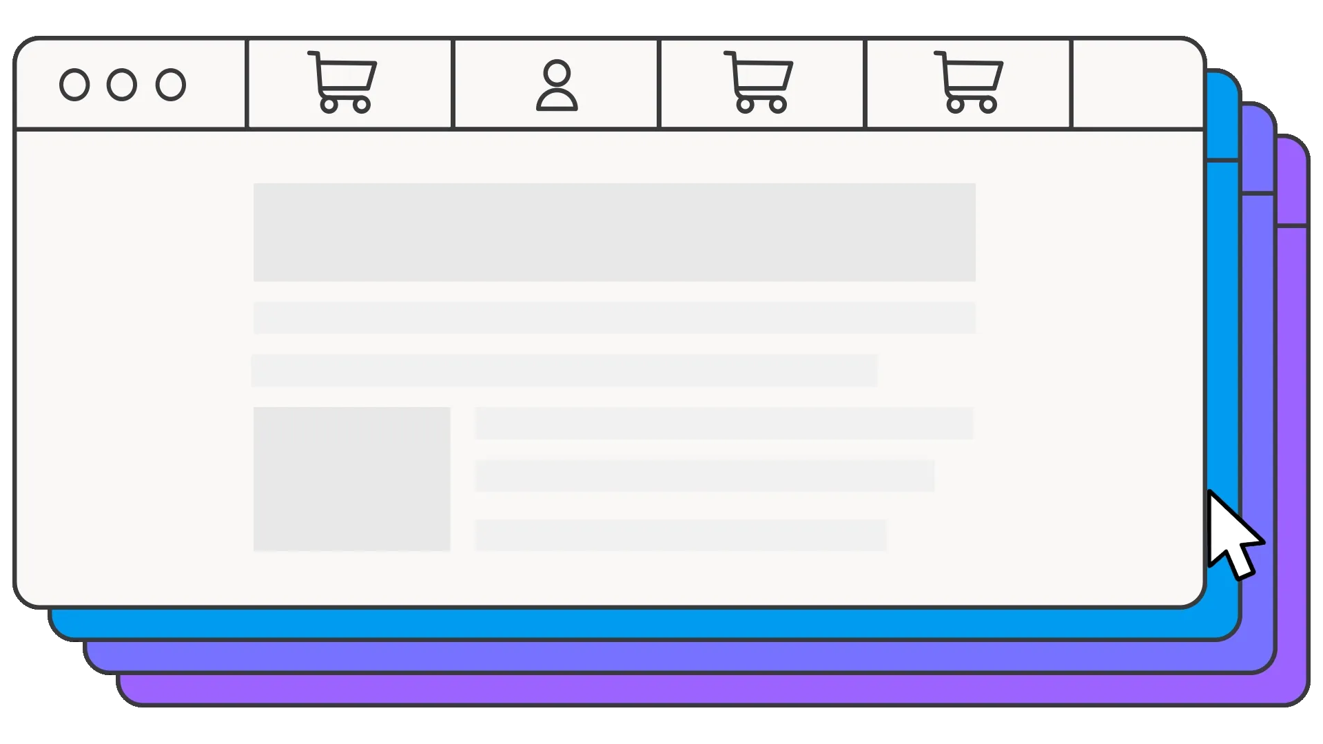 Close duplicate tabs animation GIF
