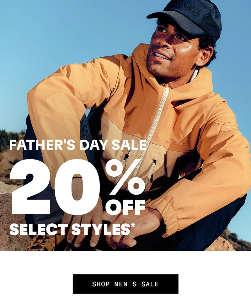 Father's Day Sale. 20% off select styles. Shop Men's Sale